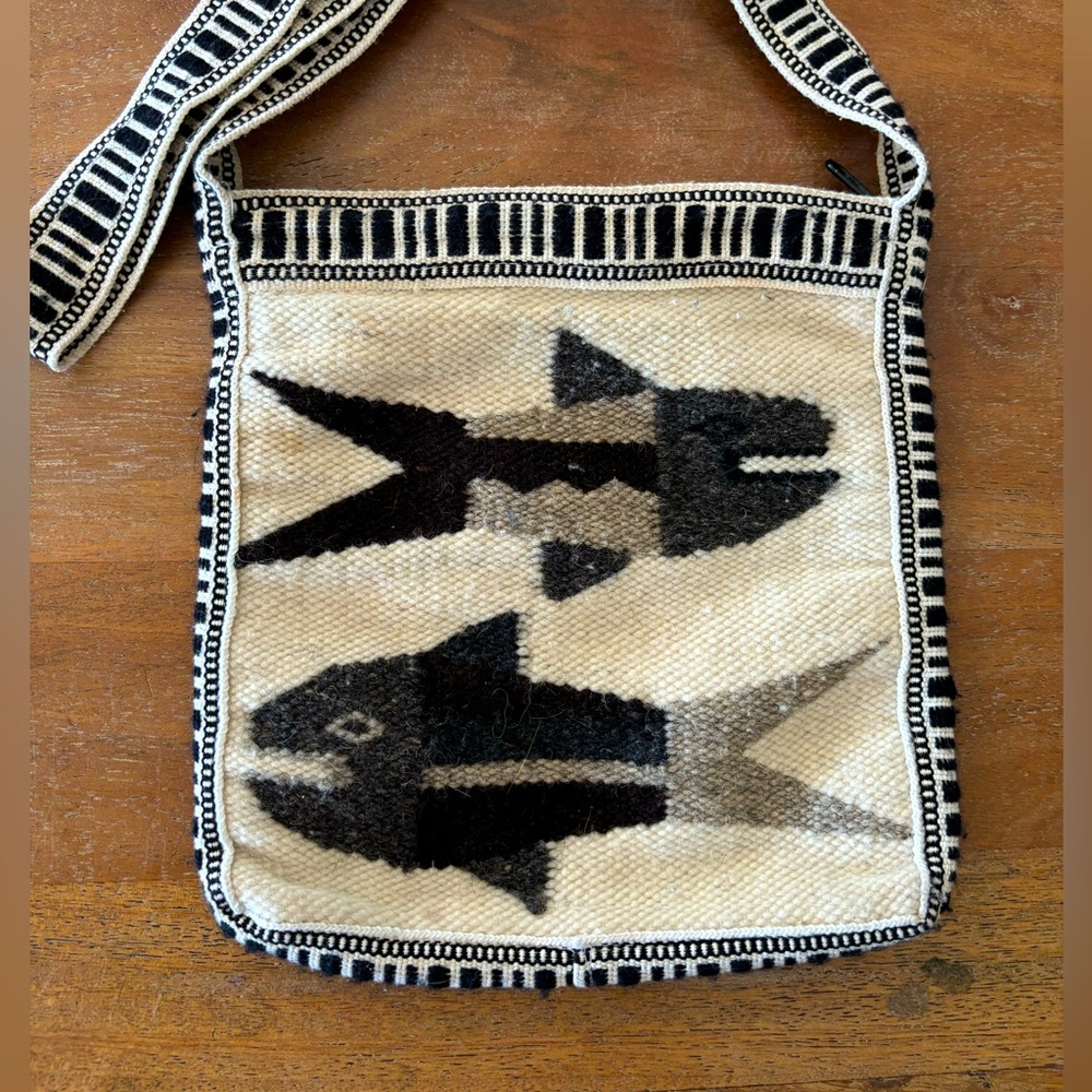 Hand Woven Fish Purse